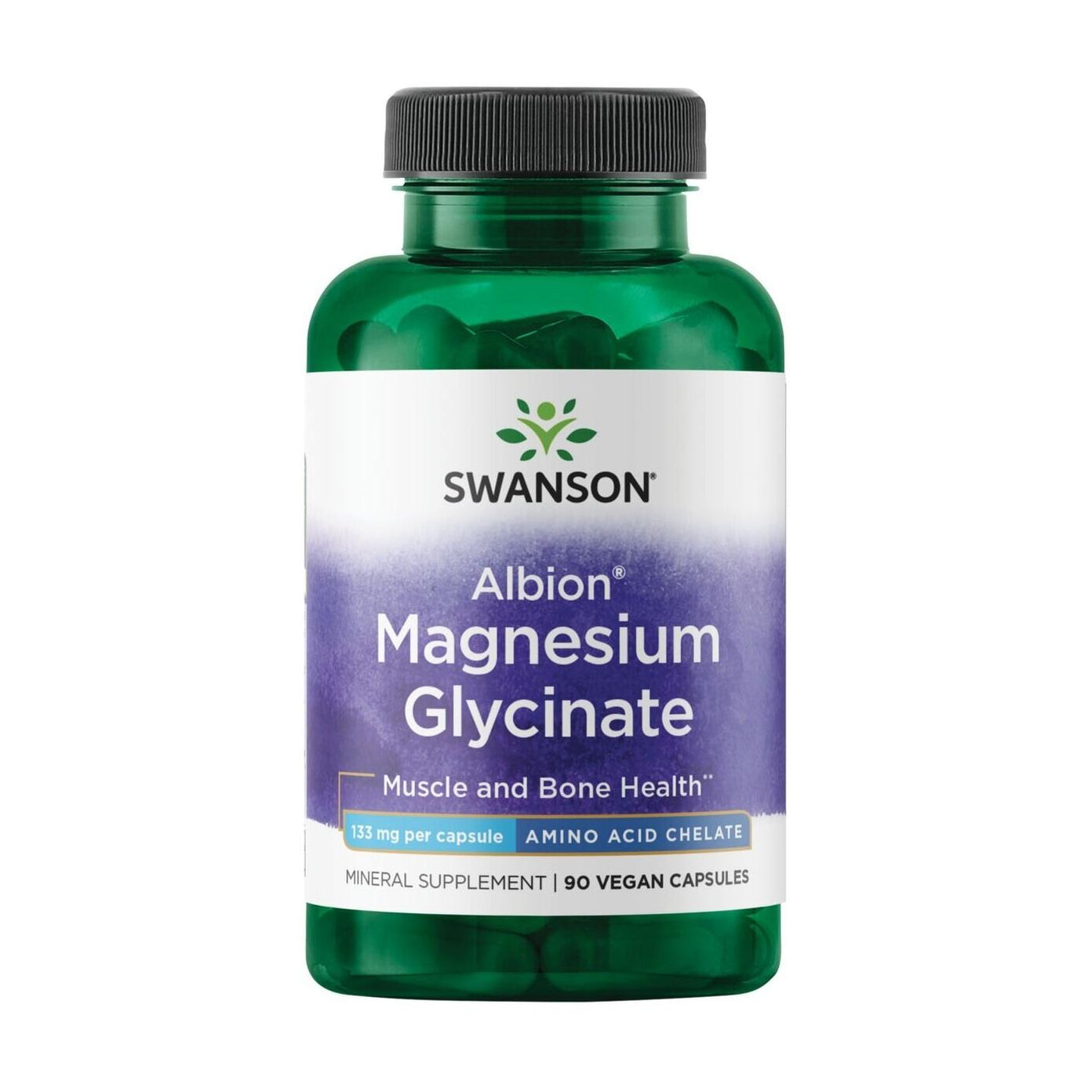 SWANSON, Magnio bisglicinatas, 700 mg, 90 veg. kaps.