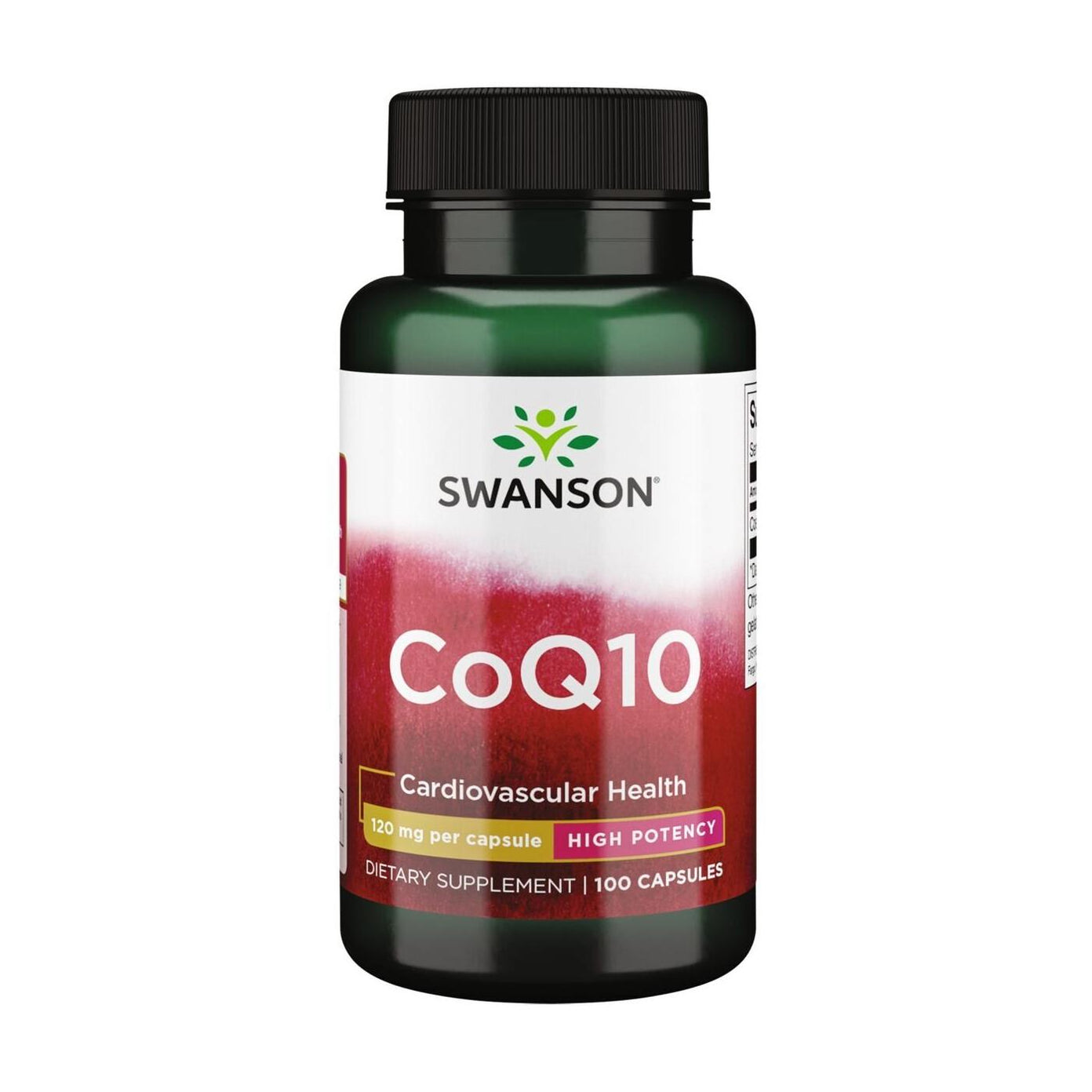 SWANSON, Kofermentas q10, 120 mg, 100 kaps.