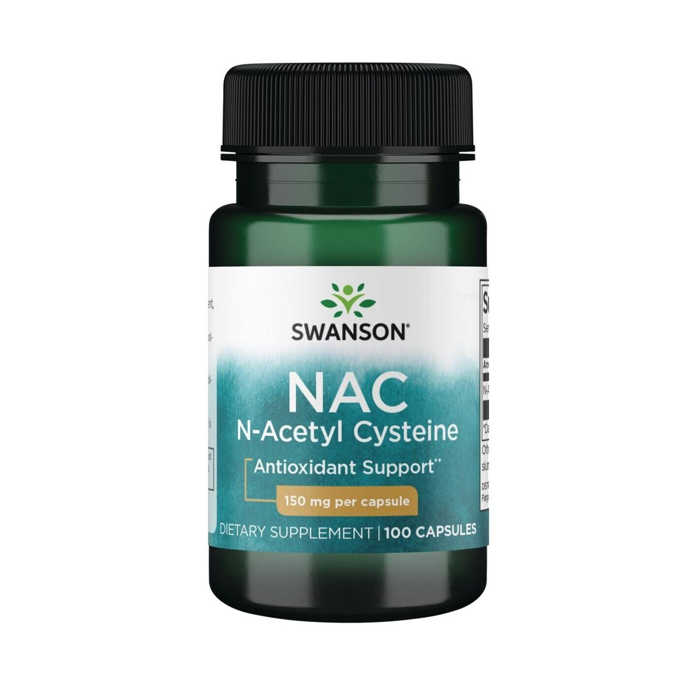 SWANSON, Nac n-acetyl cysteine, 150mg, 100 kaps.
