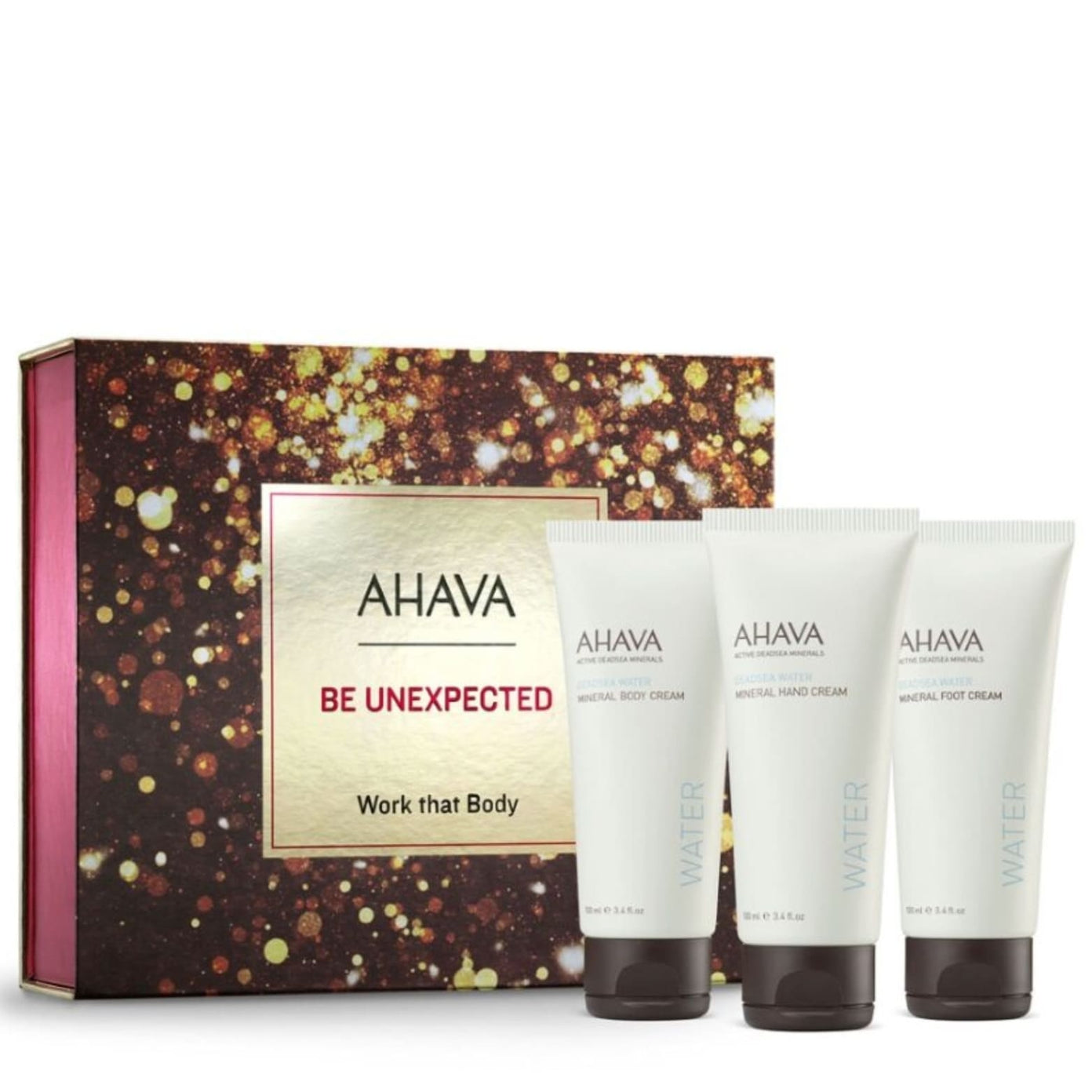 AHAVA, be unexpected work that body rinkinys