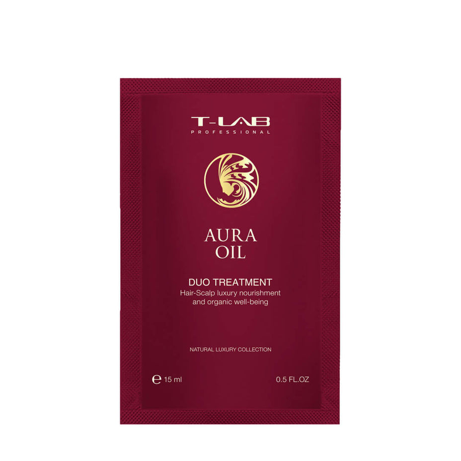 T-LAB Professional Kaukė prabangiam plaukų švelnumui ir natūraliam grožiui, 15ml