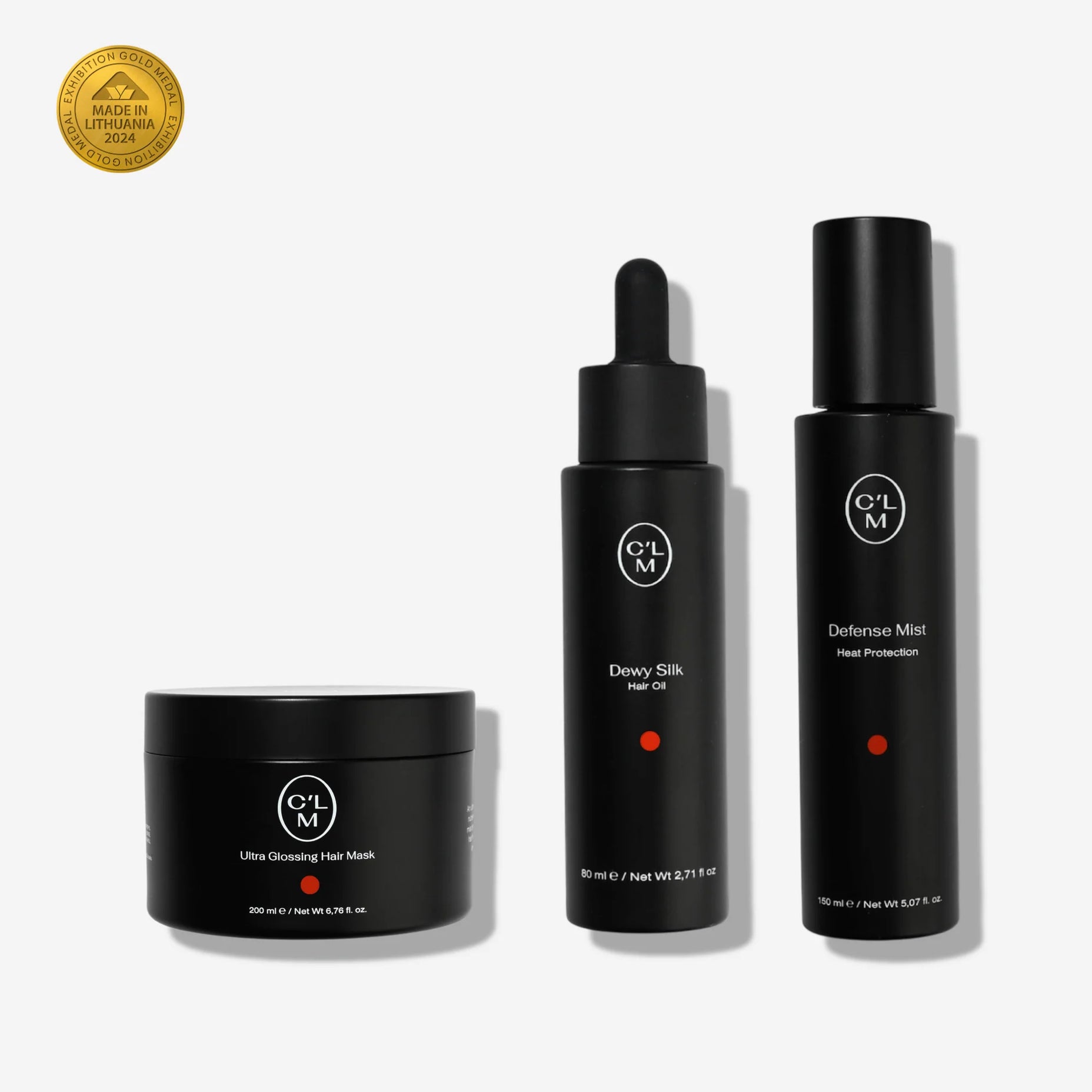 CLM, plaukus apsaugantis nuo karščio ir žvilgesio suteikiantis rinkinys, 1 vnt