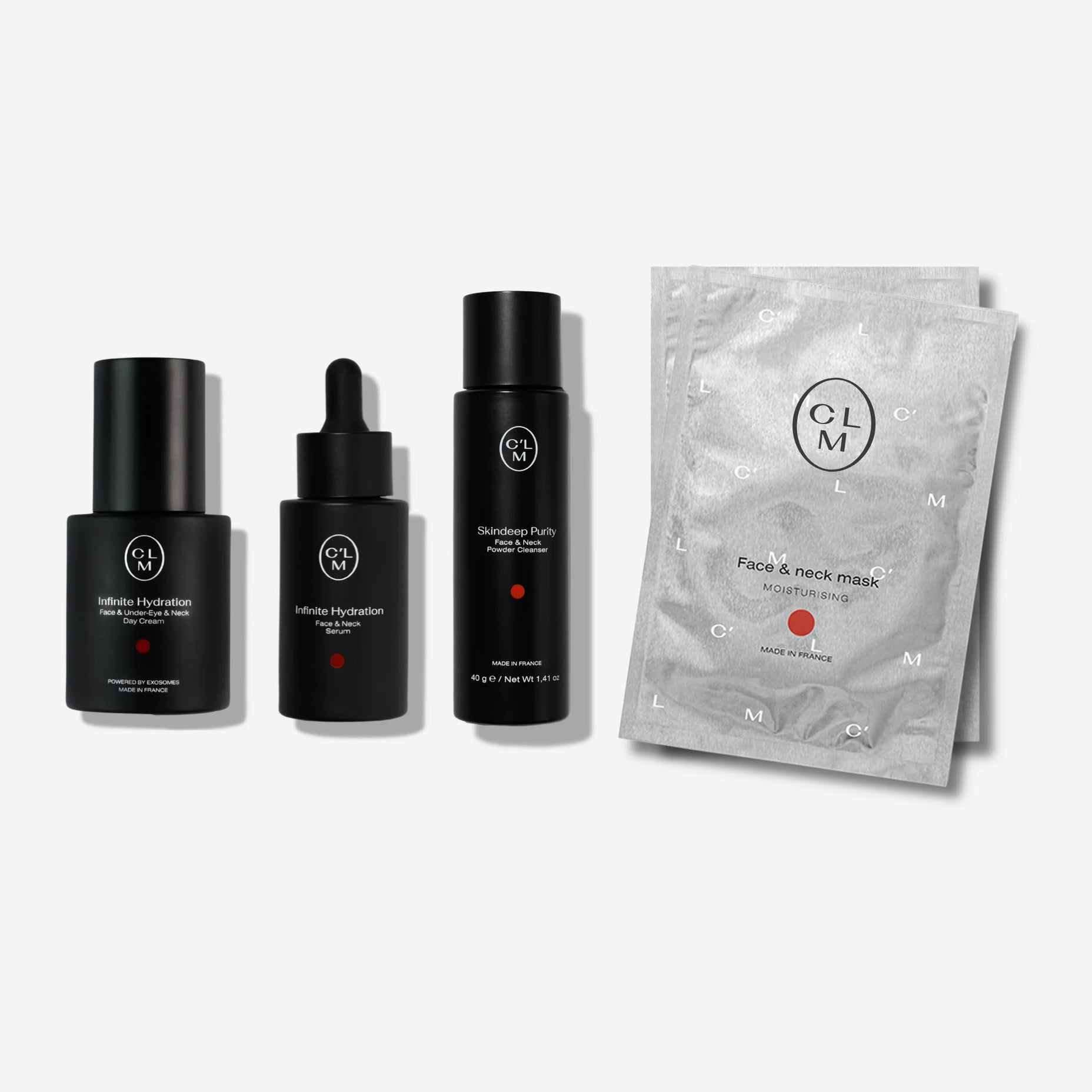 CLM, veido ir kaklo odos priežiūros rinkinys RUTINA, 1 vnt.