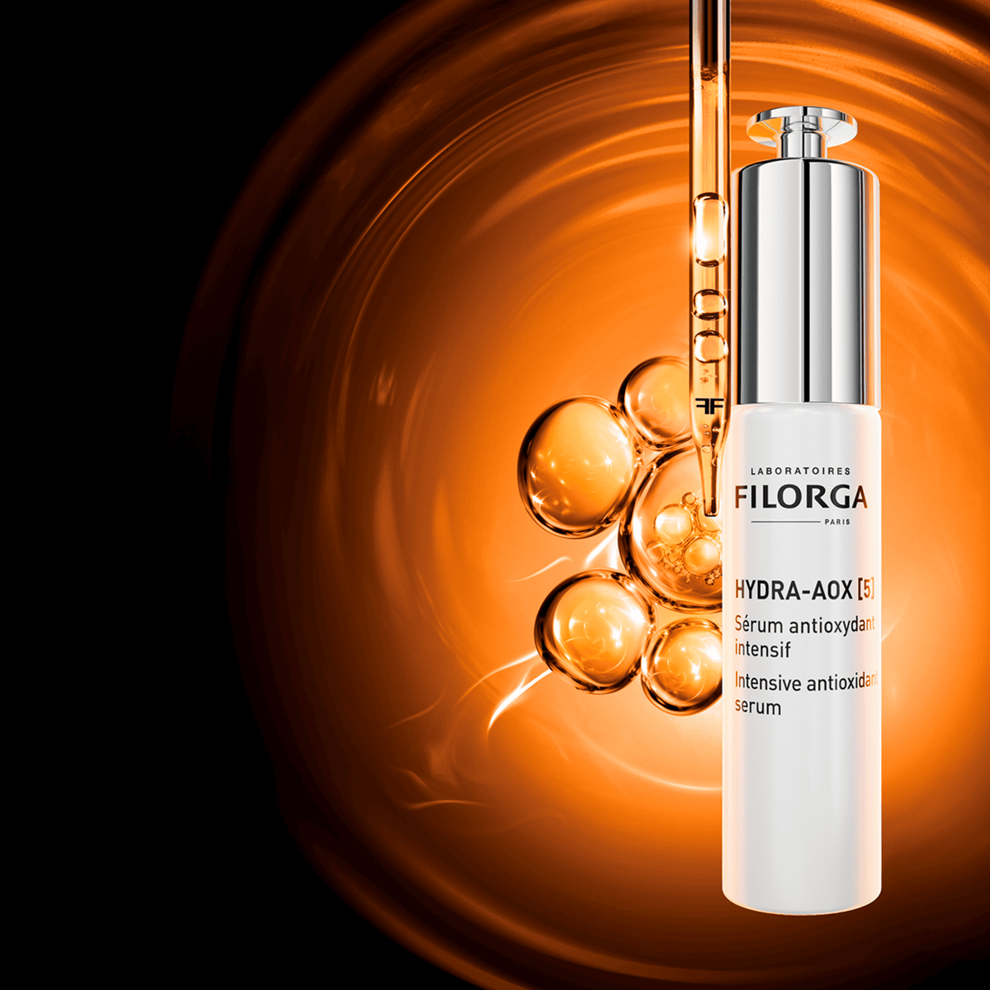 FILORGA drėkinamasis veido serumas su antioksidaciniu kompleksu HYDRA-AOX [5], 30 ml