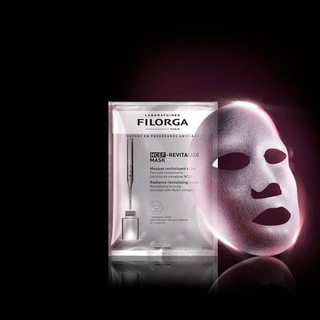 FILORGA lakštinė veido kaukė skaistumo stokojančiai odai NCEF-REVITALIZE MASK, 1 vnt.