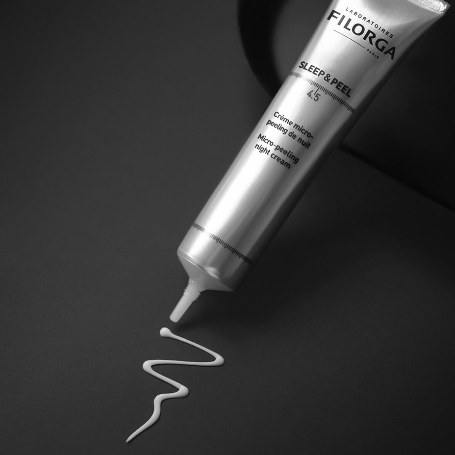 FILORGA naktinis veido kremas su šveičiamuoju poveikiu SLEEP & PEEL, 40 ml