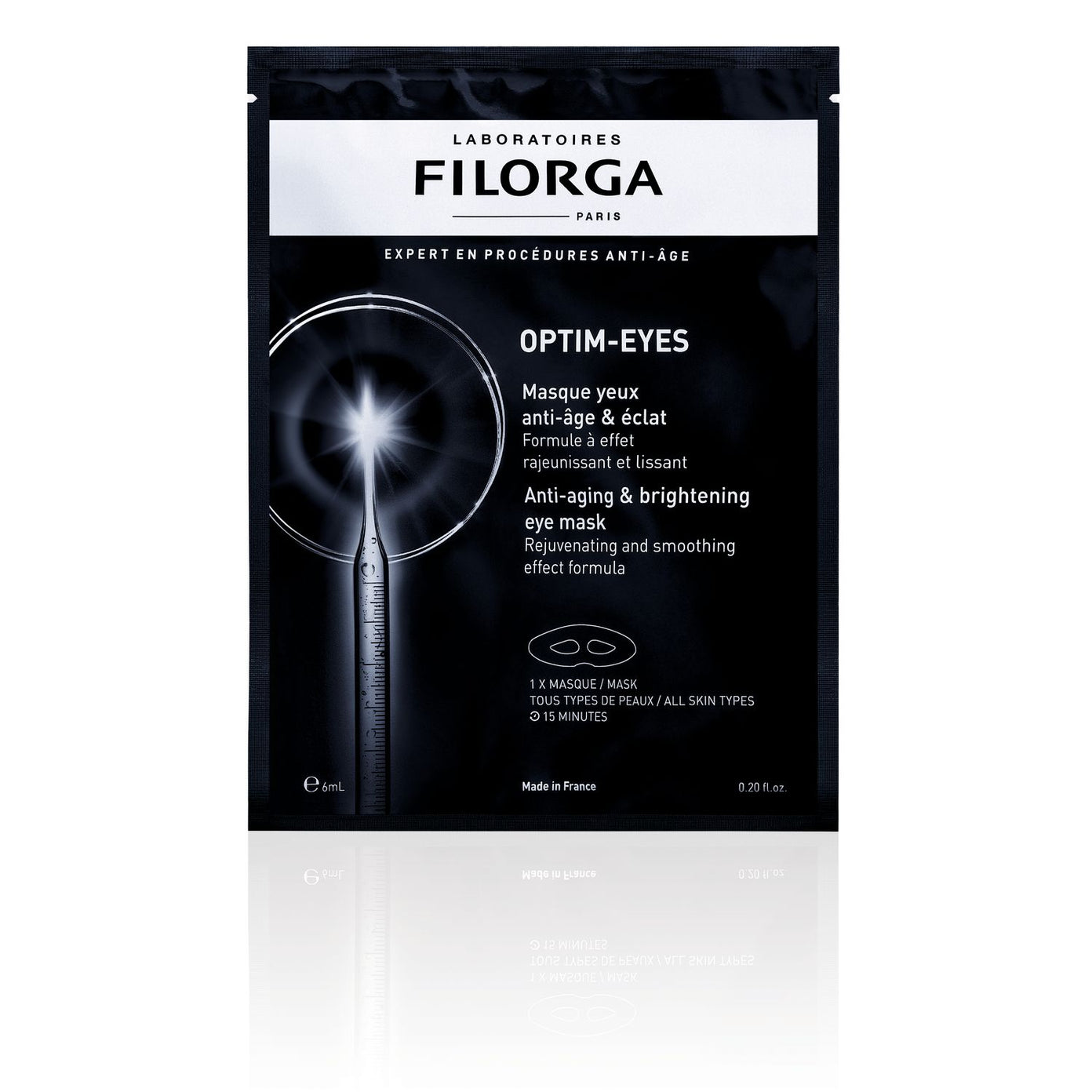 FILORGA skaistinamoji paakių kaukė pavargusiam žvilgsniui OPTIM-EYES MASK, 1 vnt.