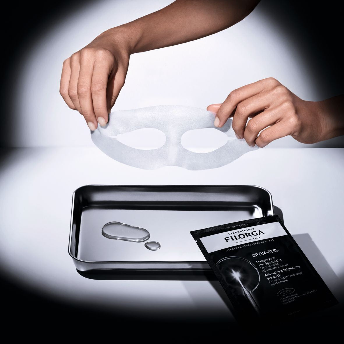 FILORGA skaistinamoji paakių kaukė pavargusiam žvilgsniui OPTIM-EYES MASK, 1 vnt.
