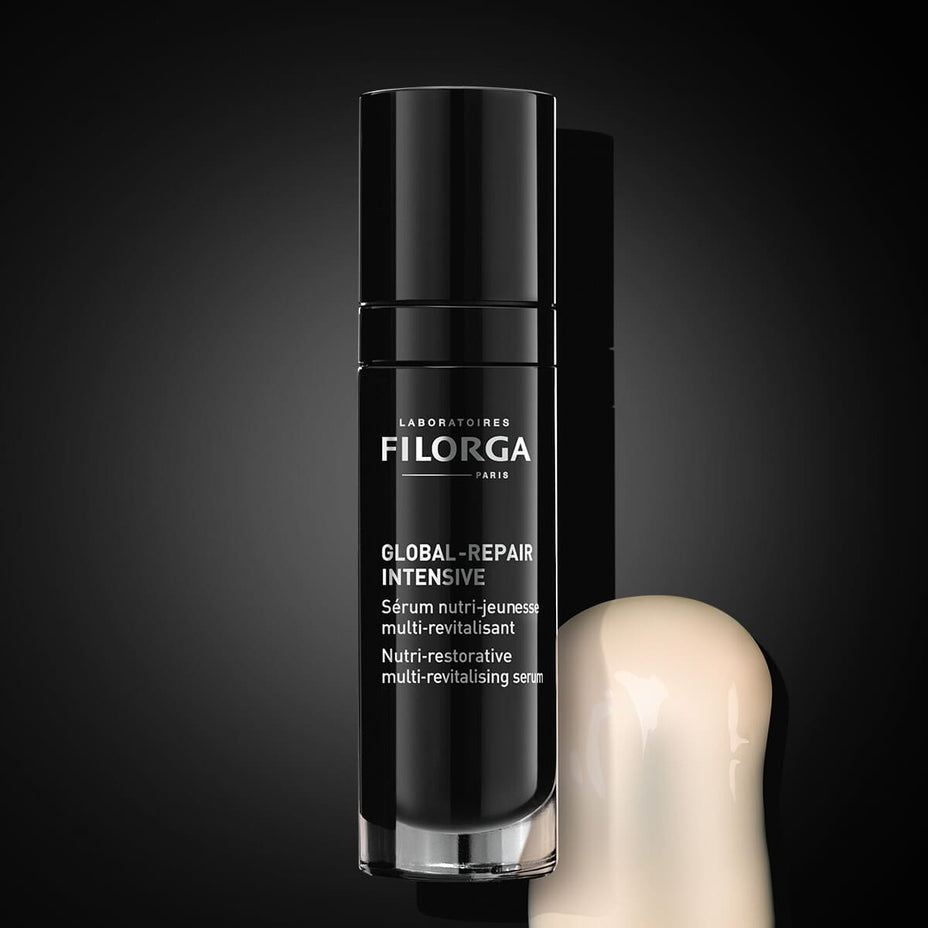 FILORGA veido serumas brandžiai odai su ryškiais senėjimo požymiais GLOBAL-REPAIR INTENSIVE, 30 ml