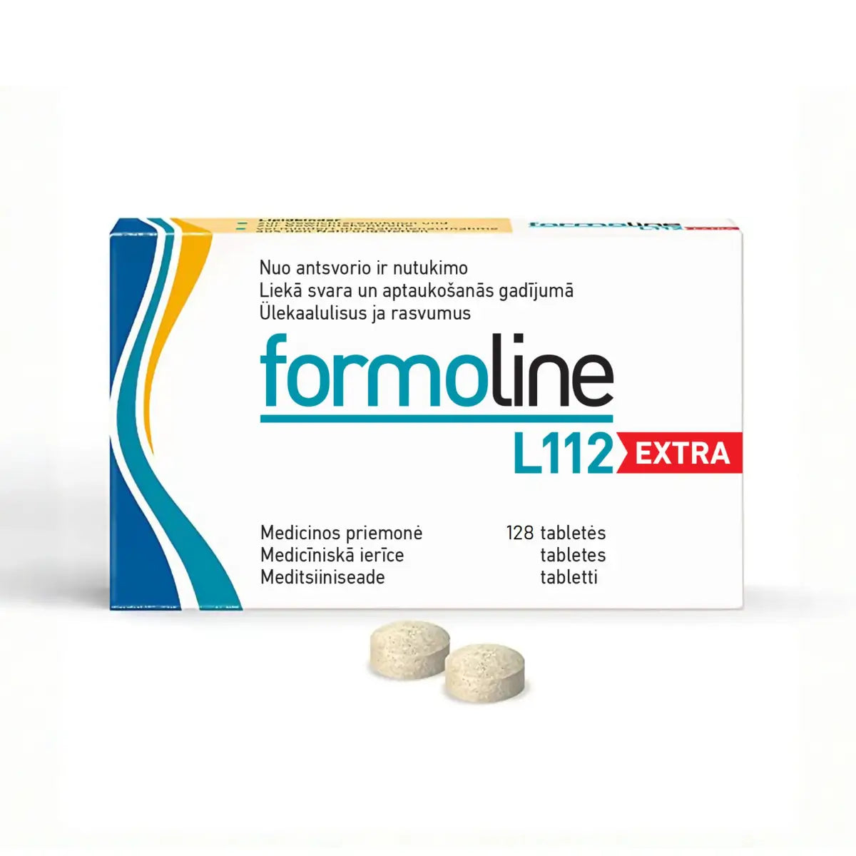 Formoline L112 EXTRA antsvoriui ir cholesteroliui 128 tabletės