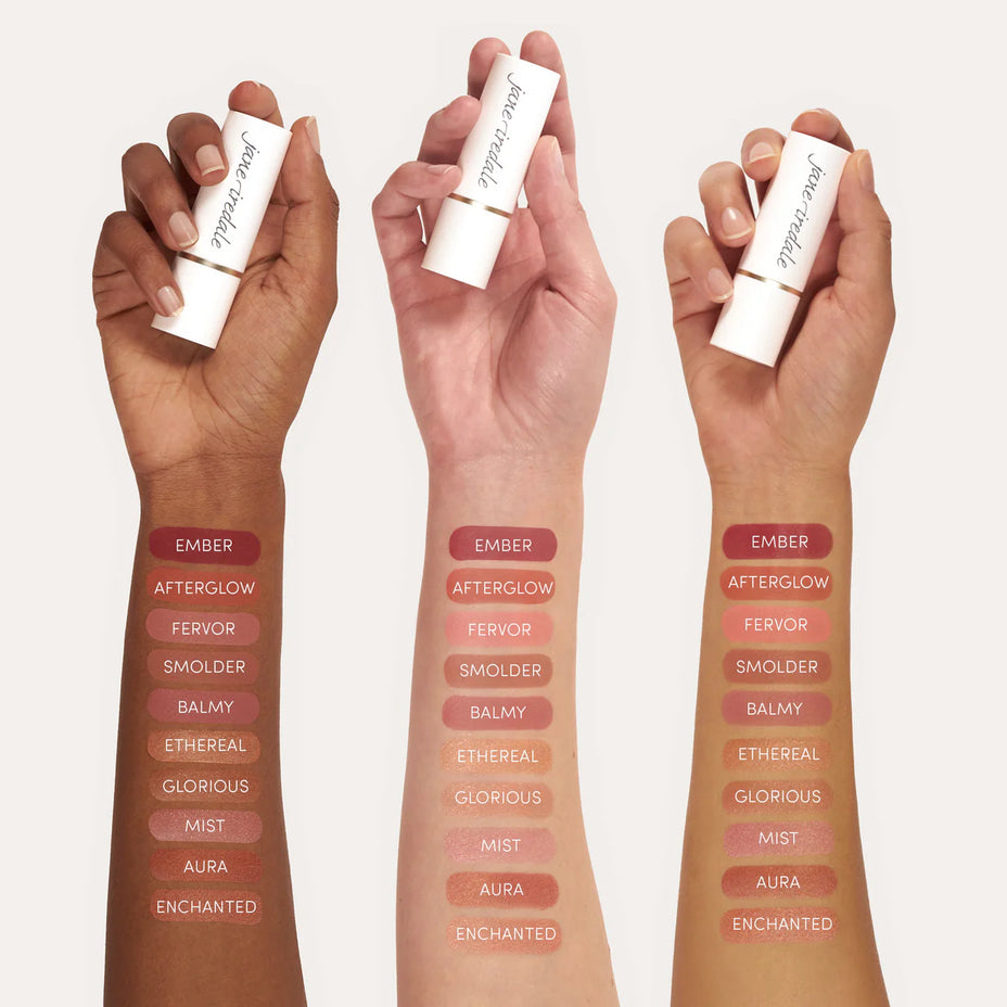 JANE IREDALE, glow Time™ Pieštukiniai skaistalai su žėručiu, 7.5g