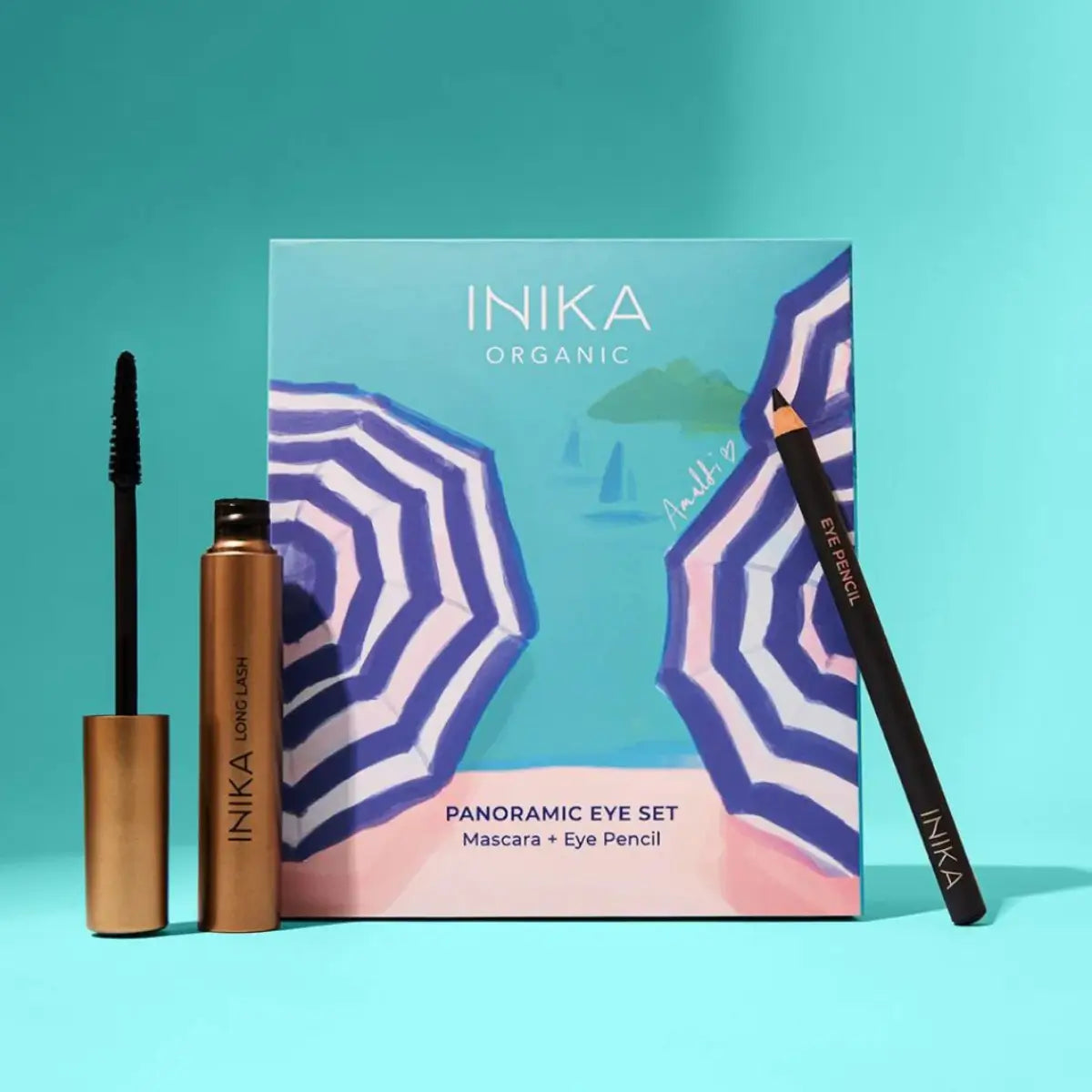 INIKA Organic Panoramic Eye duo dovanų rinkinys, 1 vnt.