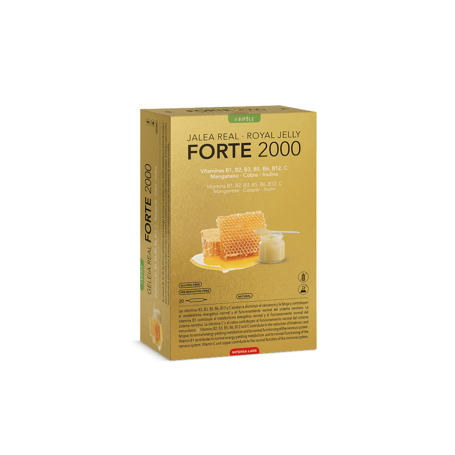 INTERSA LABS, ROYAL JELLY FORTE 2000, 20 buteliukų