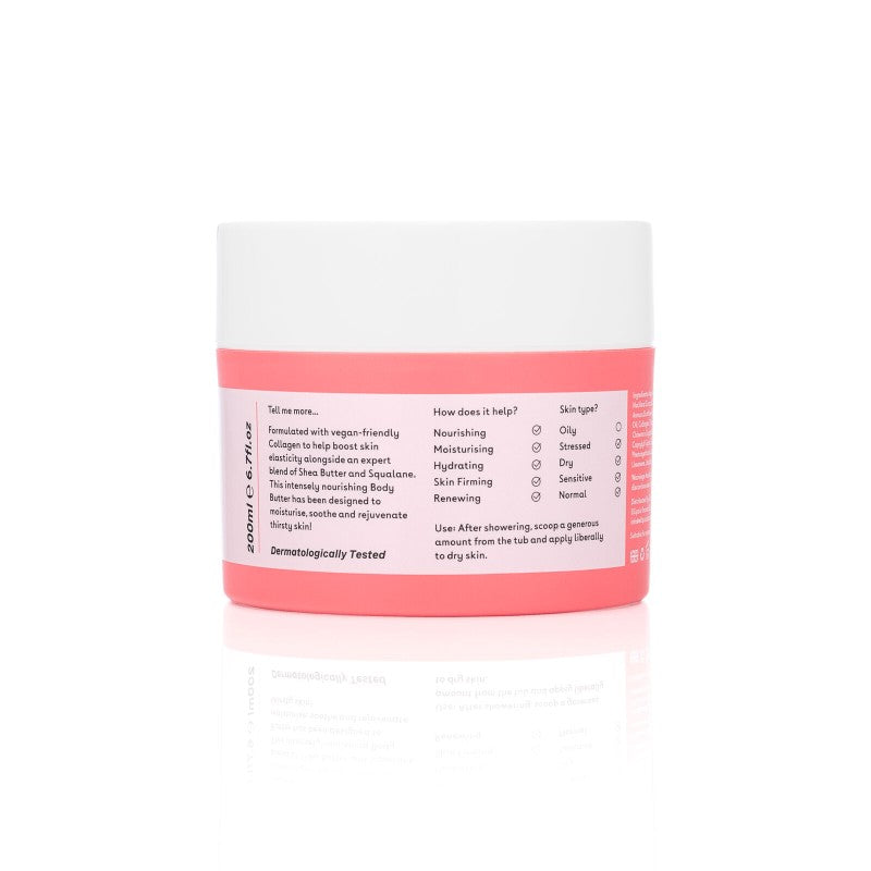 Q+A, Collagen Body Butter Kūno sviestas su kolagenu, 200ml