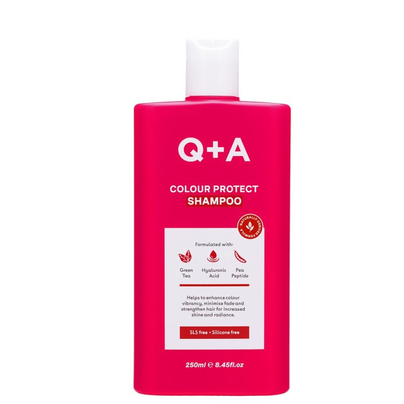 Q+A, Colour Protect Shampoo Šampūnas dažytiems plaukams, 250ml