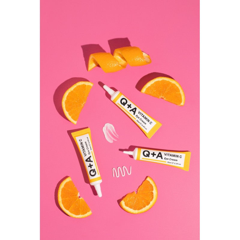 Q+A, Vitamin C Eye Cream Paakių kremas su vitaminu C, 15ml