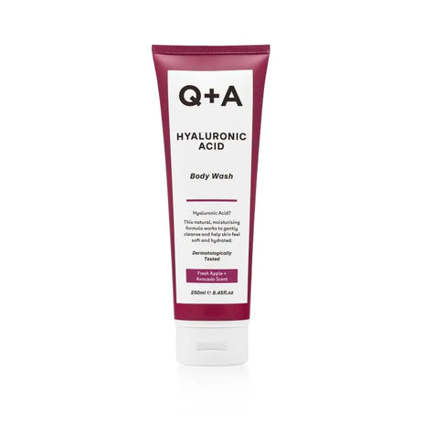 Q+A, Hyaluronic Acid Body Wash Kūno prausiklis su hialurono rūgštimi, 250ml