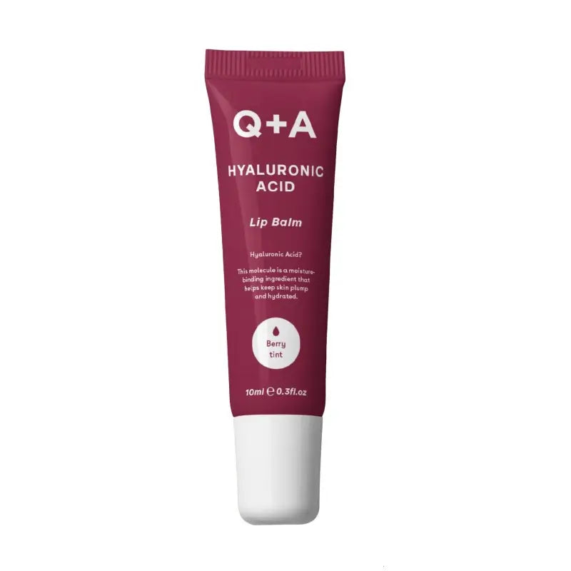 Q+A, Hyaluronic Tinted Hydrating Lip Balm Drėkinamasis lūpų balzamas, 10ml