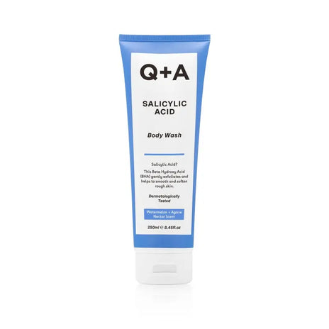 Q+A, Salicylic Acid Body Wash Kūno prausiklis su salicilo rūgštimi, 250ml