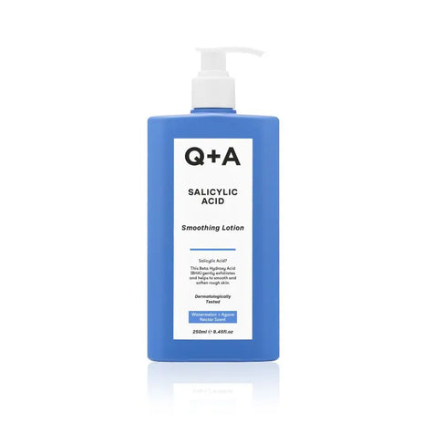 Q+A, Salicylic Acid Smoothing Lotion Odą glotninantis kūno losjonas su salicilo rūgštimi, 250ml
