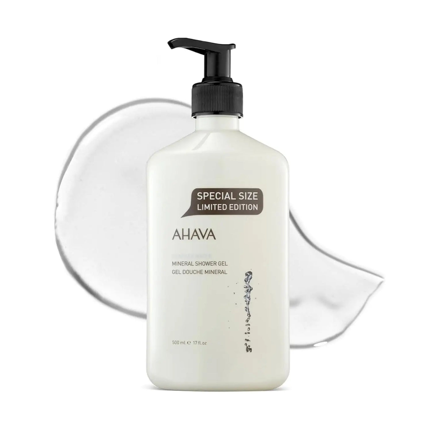 AHAVA, gaivinantis dušo gelis su mineralais, 500  ml