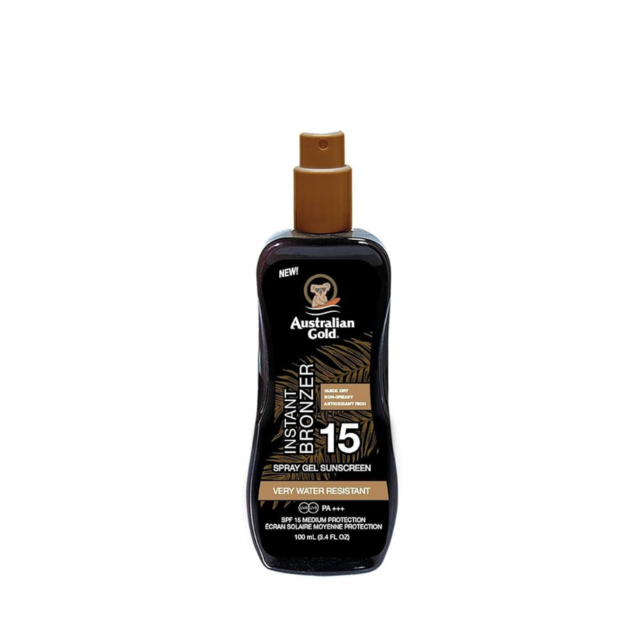 AUSTRALIAN GOLD apsaugos nuo saulės pienelis su bronzantais SPF15  100 ml