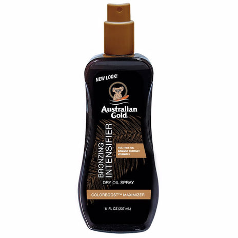 AUSTRALIAN GOLD įdegį skatinantis sausas aliejus su bronzantais Intensifier  237 ml