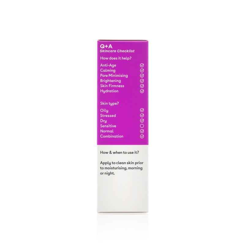 Q+A, Azelaic Acid Balancing Serum Odą balansuojantis veido serumas, 30ml