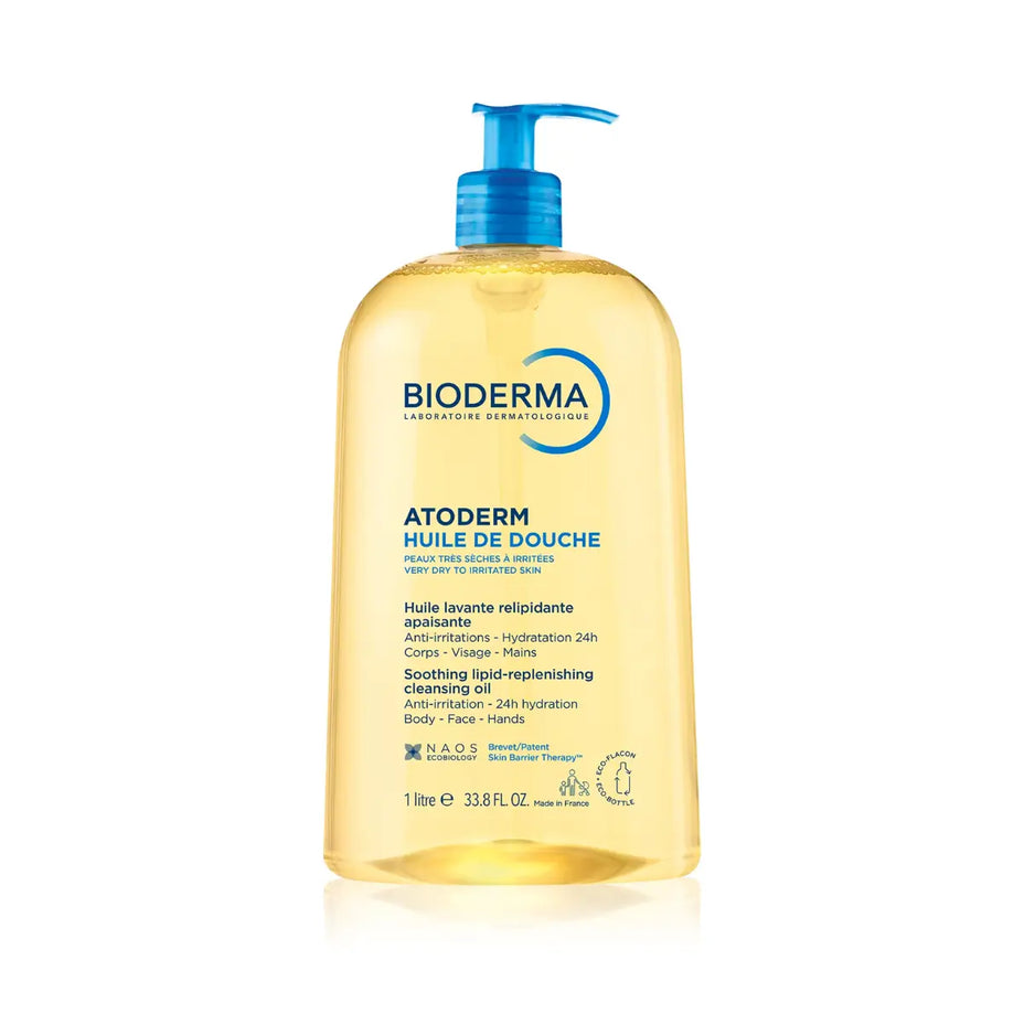 BIODERMA dušo aliejus ATODERM HUILE DE DOUCHE, 1 l