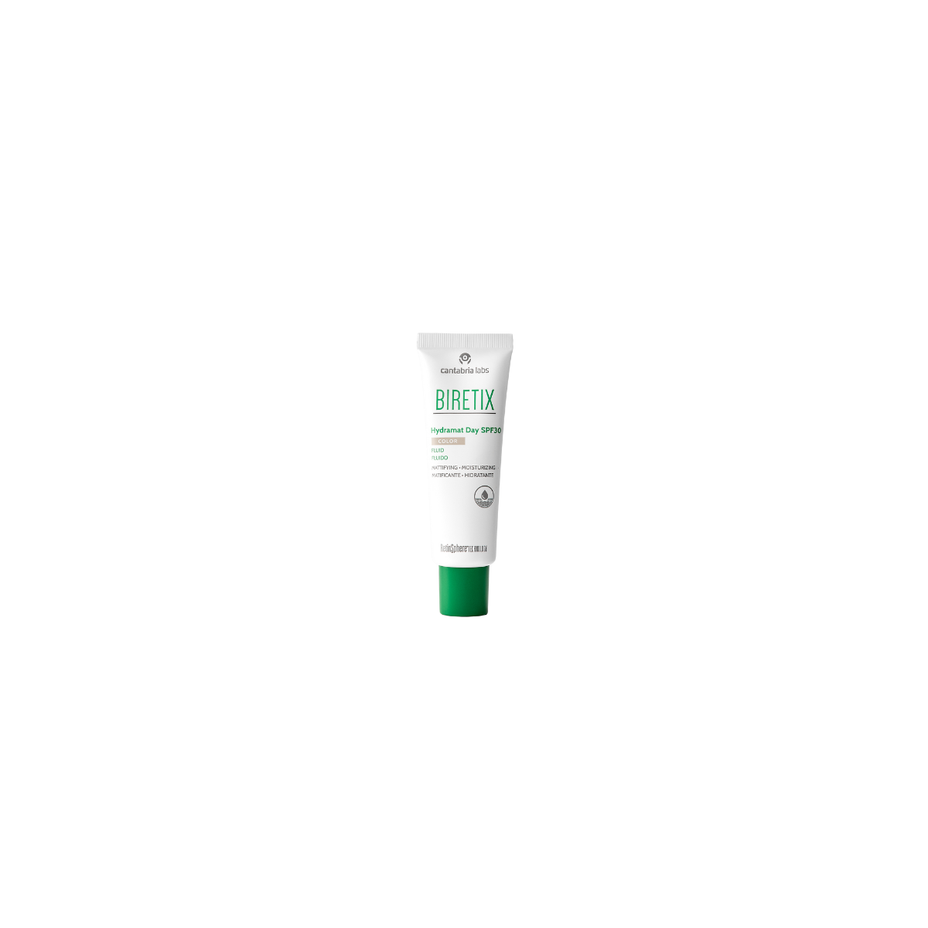 BIRETIX fluidas su spalva HYDRAMAT DAY SPF 30, 50 ml