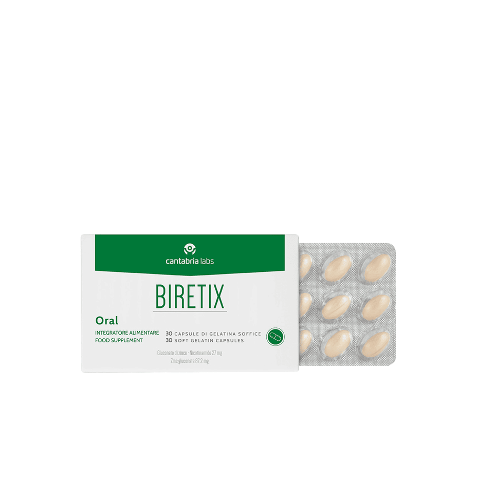 BIRETIX maisto papildai, 30 kapsulių