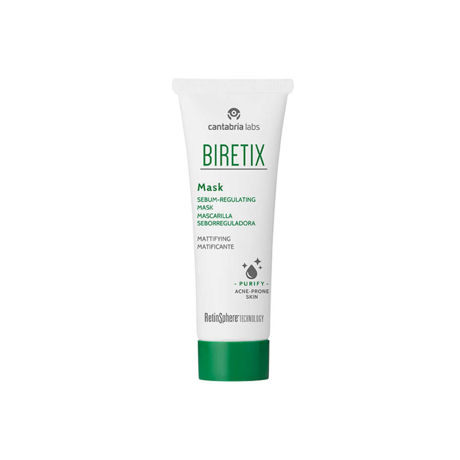 BIRETIX sebumą reguliuojanti veido kaukė , 25 ml