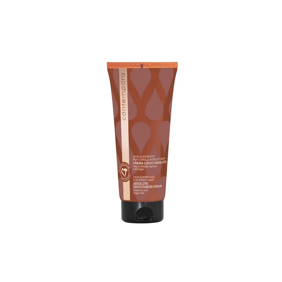 CONTEMPORA Termoaktyvus kremas besipučiantiems plaukams Velvet, 200 ml