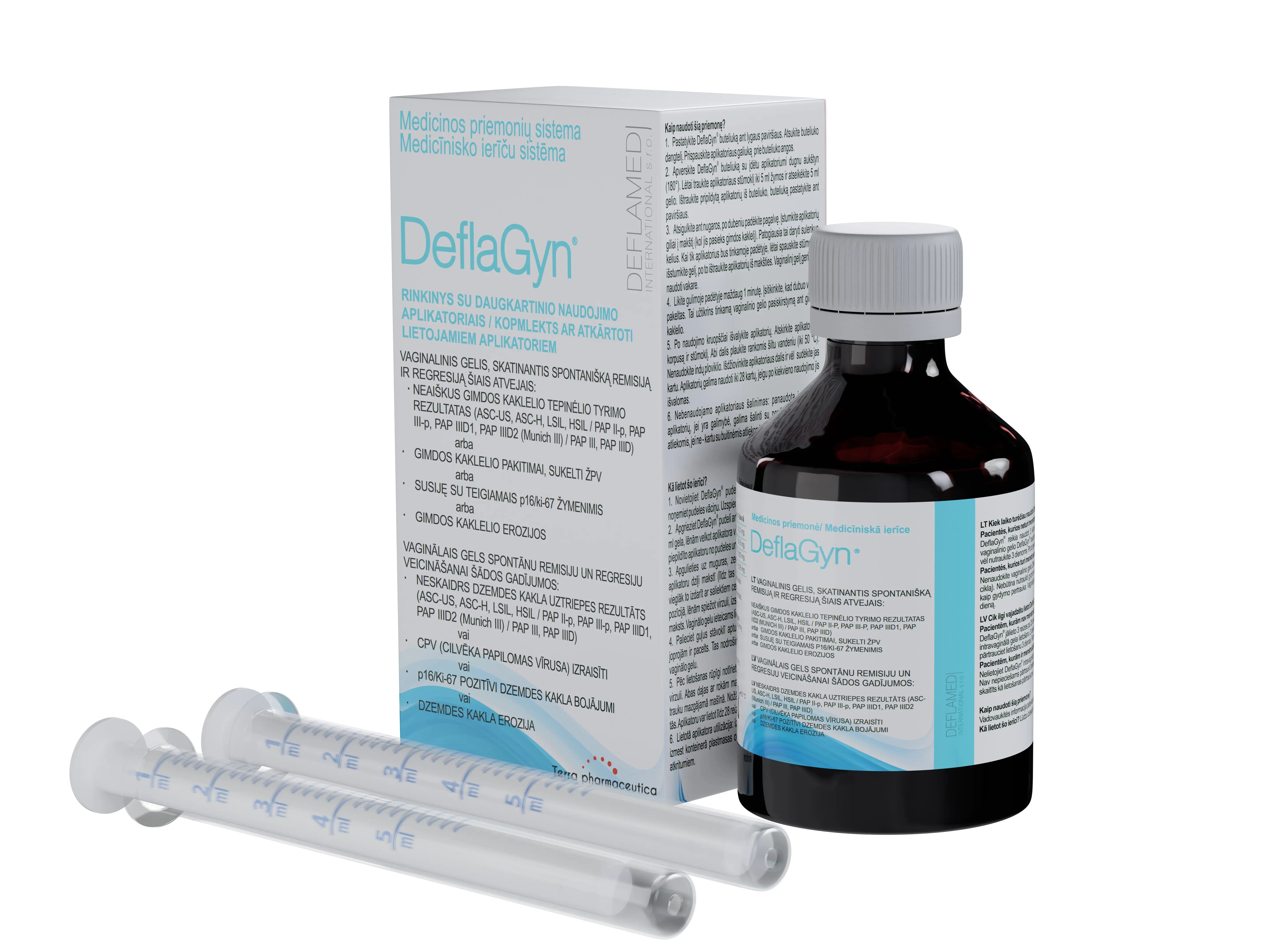 DeflaGyn vaginalinis gelis, 1 vnt, 150 ml