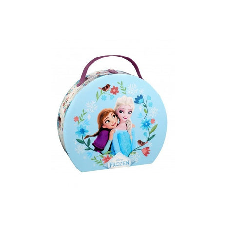 Disney Frozen Round Makeup Case Grožio rinkinys, 1 vnt