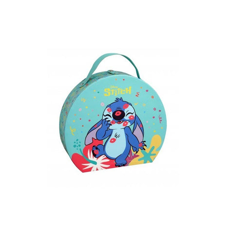 Disney Stitch Round Makeup Case Stičo grožio rinkinys, 1vnt