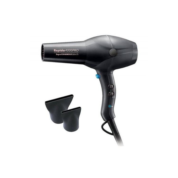 Diva Pro Styling Rapida 4000 Pro Haor Dryer Plaukų džiovintuvas Onyx