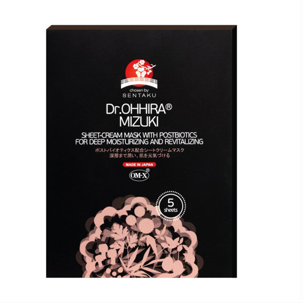 DR.OHHIRA® MIZUKI lakštinė-kreminė veido kaukė