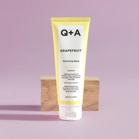 Q+A, Grapefruit Cleansing Balm Valomasis veido balzamas, 125ml