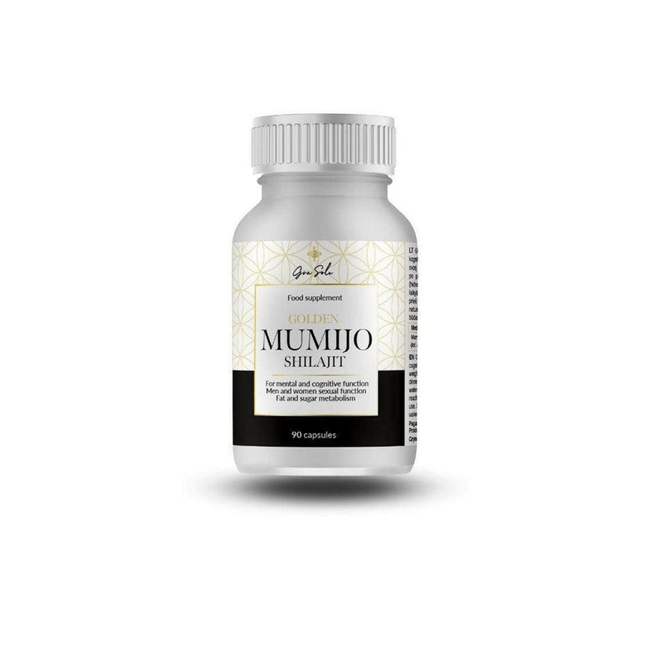 GRASOLE, Golden mumijo shilajit, urogenitalinei sistemai, 90 kapsulių