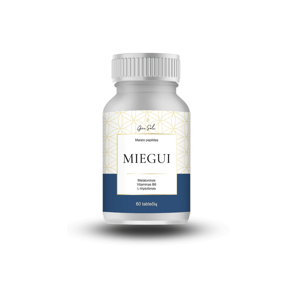 GRASOLE, Miegui, nervų sistemai, 60 tablečių
