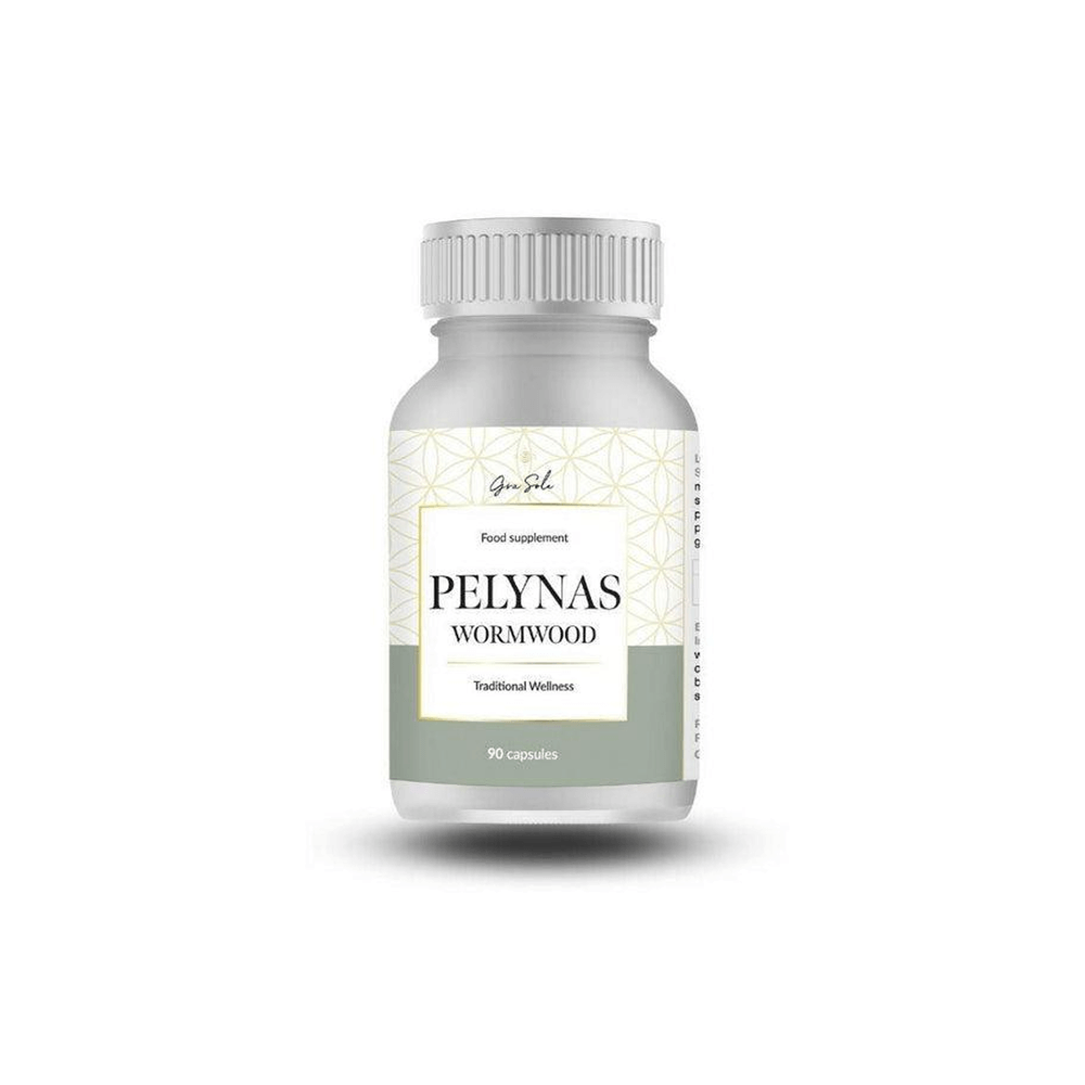 GRASOLE, Pelynas, virškinimo sistemai, 90 kapsulių