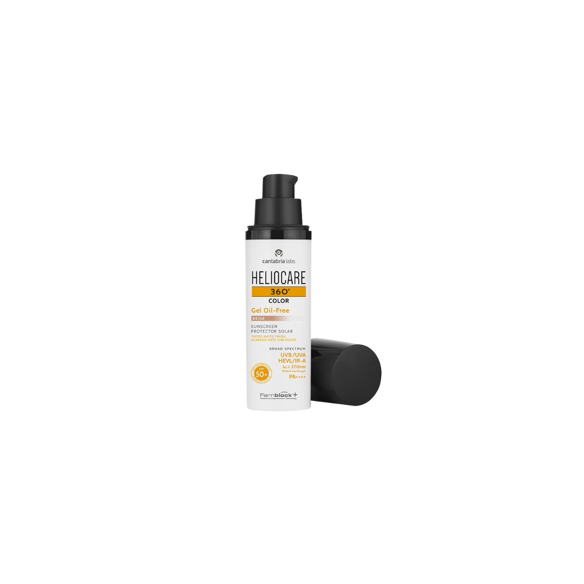 HELIOCARE 360 COLOR OIL-FREE apsauginis gelis SPF 50+, Beige, 50 ml