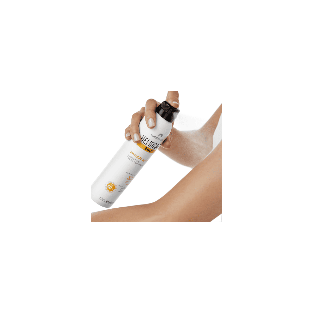 HELIOCARE 360 INVISIBLE apsauginis purškiklis kūnui SPF50+, 200 ml