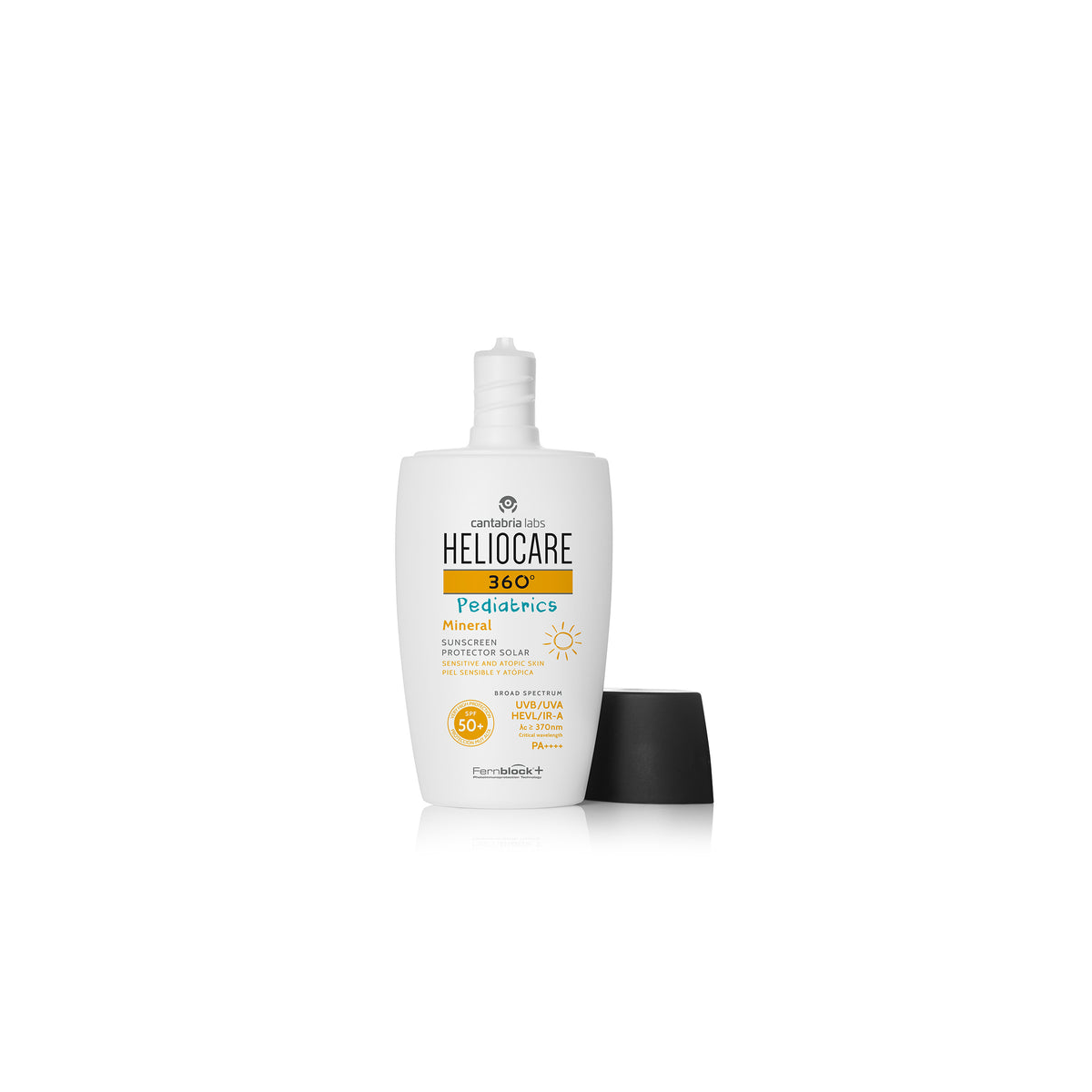HELIOCARE 360 PEDIATRICS priemonė su mineraliniais filtrais vaikams ir kūdikiams SPF50+, 50 ml