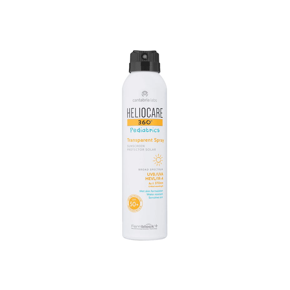 HELIOCARE 360 PEDIATRICS TRANSPARENT purškiama apsauginė priemonė vaikams SPF50+, 200 ml