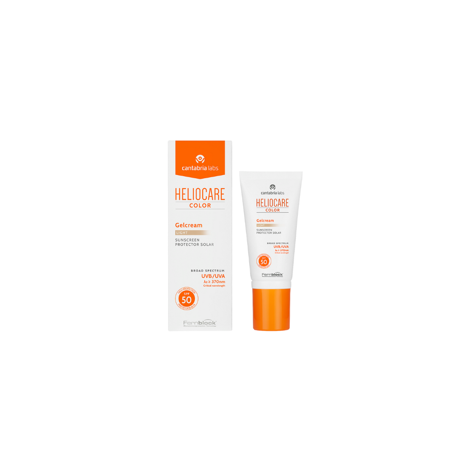 HELIOCARE COLOR gelinis veido kremas SPF50, LIGHT, 50 ml