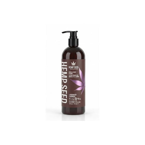 Hemp Seed Hand & Body Lotion Lavender Scent kūno ir rankų losjonas, 473 ml