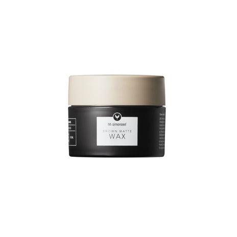HH Simonsen Brown Matte Clay Wax matinis plaukų vaškas , 90 ml