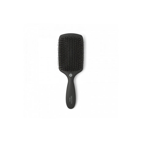 HH Simonsen Paddle Smooth Brush plaukų šepetys su natūraliais šereliais Black, 1 vnt